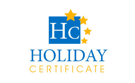Holiday CERTIFICATE